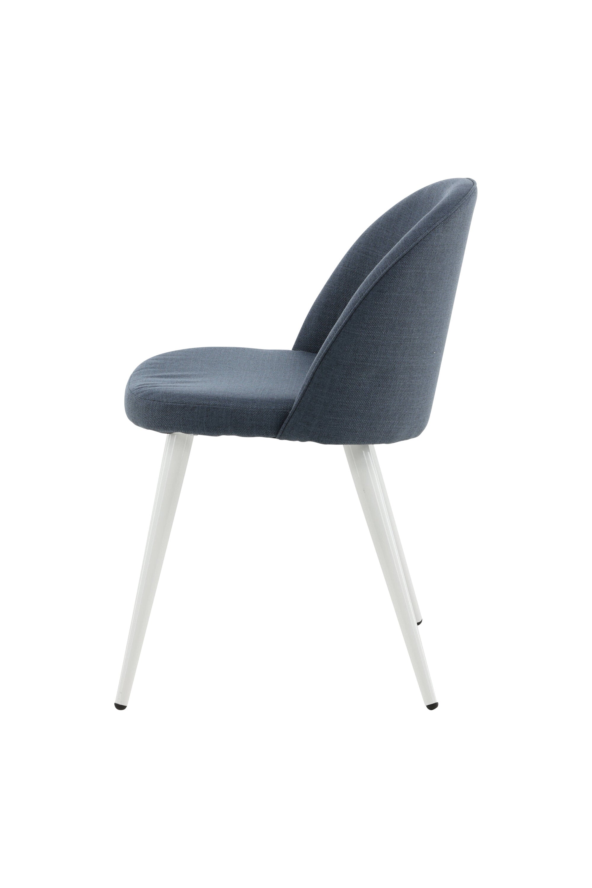 Velvet Stuhl in Blau/Weiss präsentiert im Onlineshop von KAQTU Design AG. Schalenstuhl ist von Venture Home