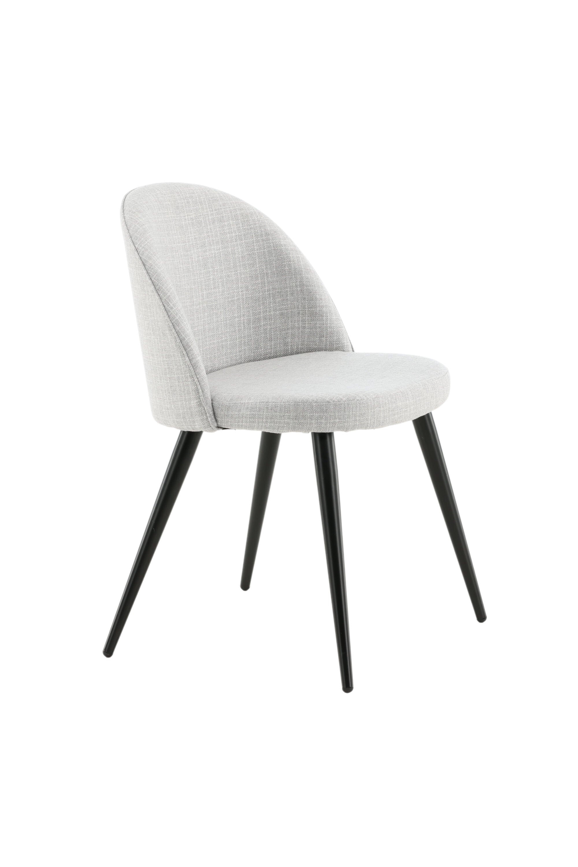 Velvet Stuhl in Grau/Schwarz präsentiert im Onlineshop von KAQTU Design AG. Schalenstuhl ist von Venture Home