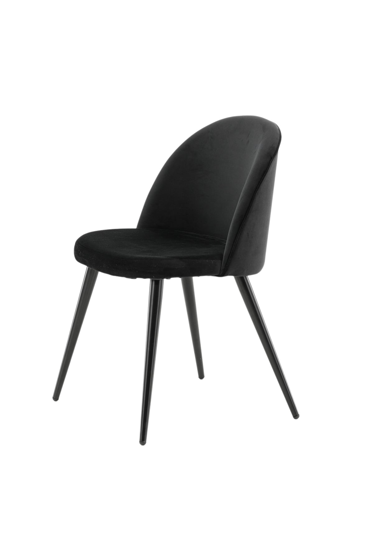 Velvet Matstol Stuhl in Schwarz präsentiert im Onlineshop von KAQTU Design AG. Schalenstuhl ist von Venture Home