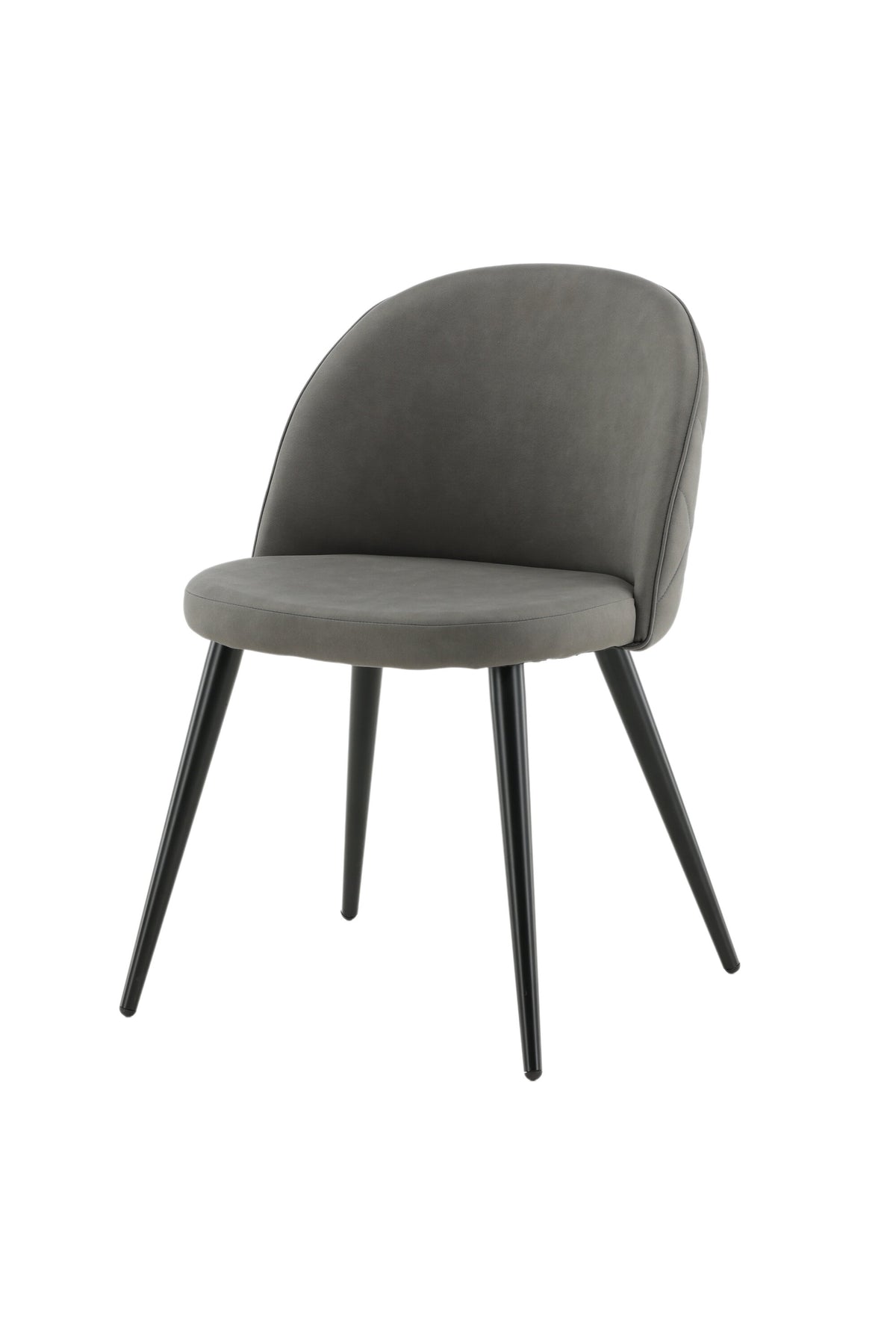 Velvet Stitches Stuhl in Grau präsentiert im Onlineshop von KAQTU Design AG. Stuhl ist von Venture Home
