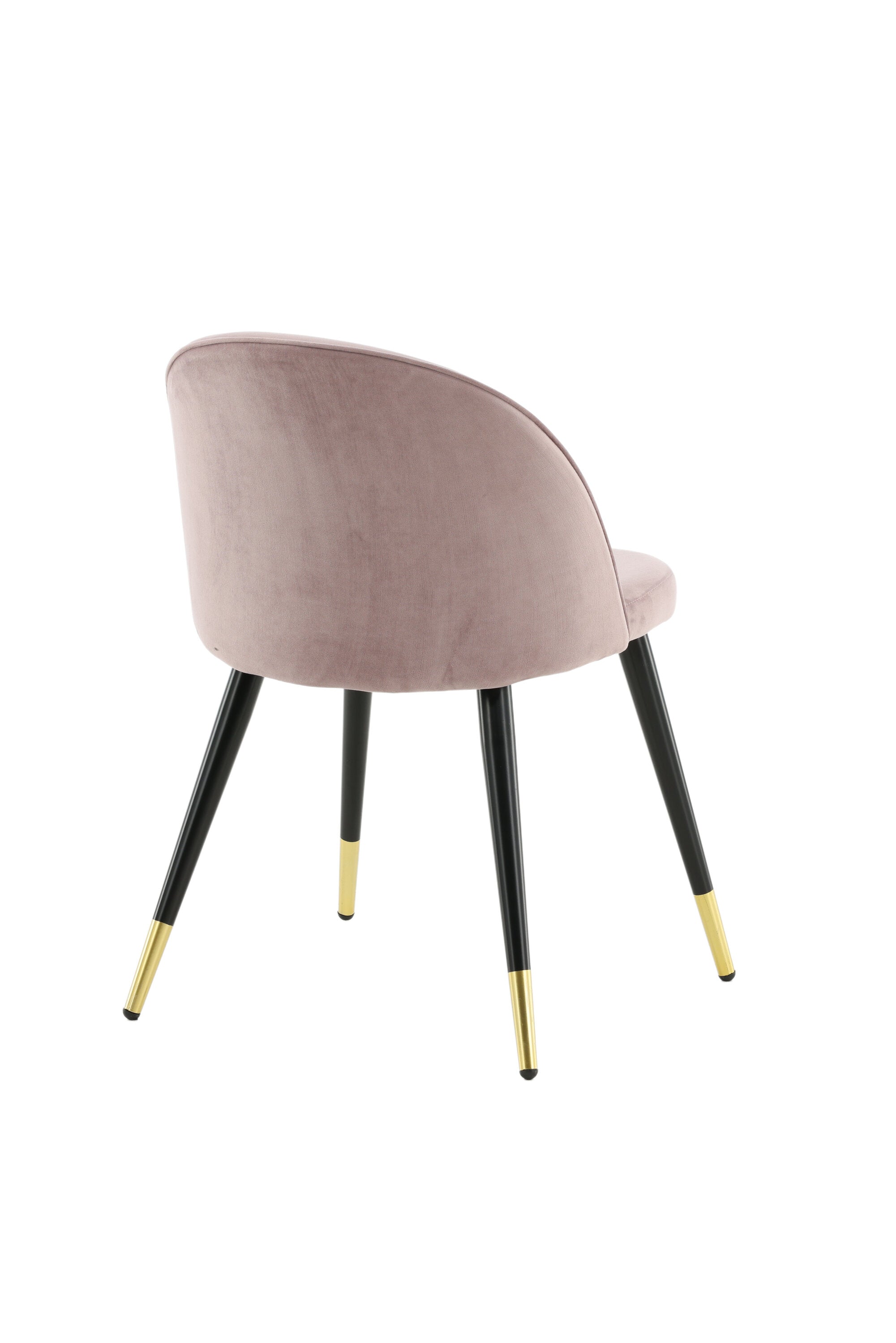 Velvet Stuhl in Altrosa präsentiert im Onlineshop von KAQTU Design AG. Schalenstuhl ist von Venture Home