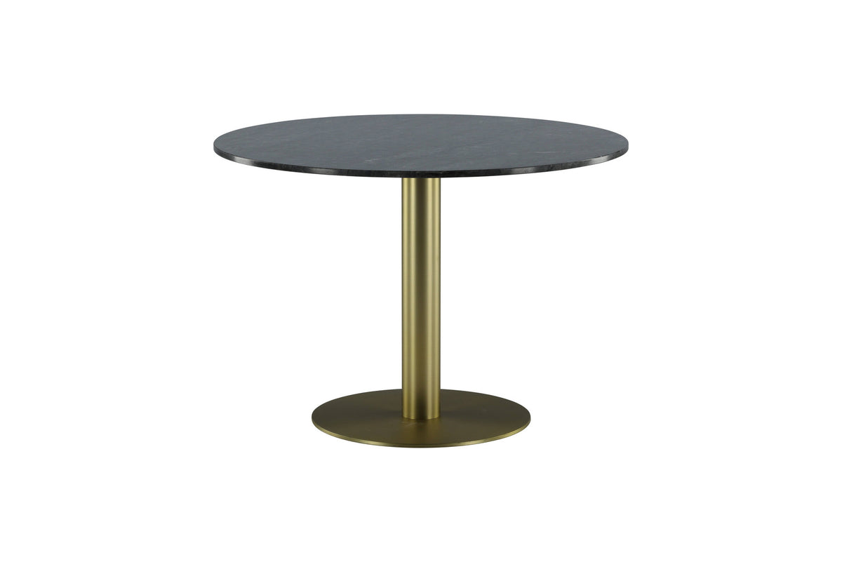 Estelle Tisch in Grau / Schwarz / Gold präsentiert im Onlineshop von KAQTU Design AG. Esstisch ist von Venture Home