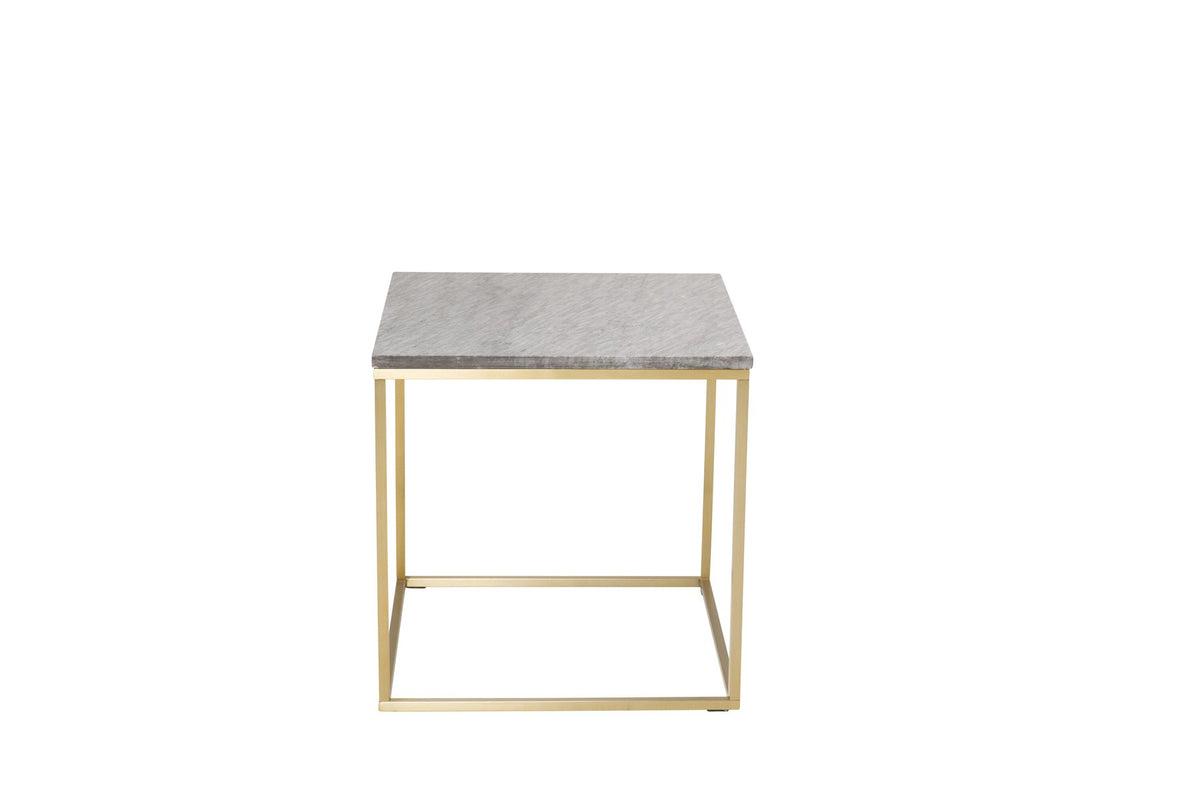 Estelle Beistelltisch in Grau / Gold präsentiert im Onlineshop von KAQTU Design AG. Beistelltisch ist von Venture Home