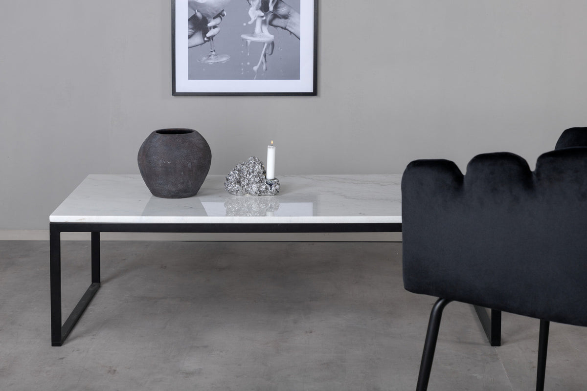 Estelle Beistelltisch in Weiss / Schwarz präsentiert im Onlineshop von KAQTU Design AG. Beistelltisch ist von Venture Home
