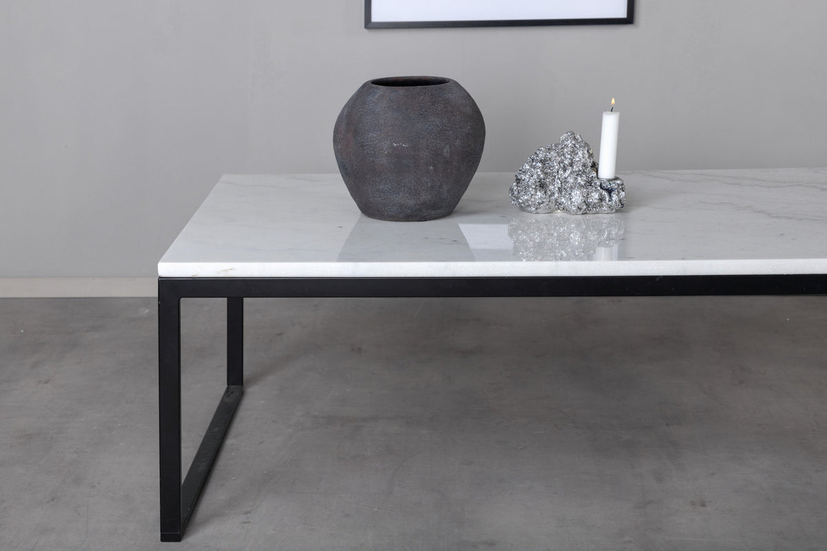 Estelle Beistelltisch in Weiss / Schwarz präsentiert im Onlineshop von KAQTU Design AG. Beistelltisch ist von Venture Home