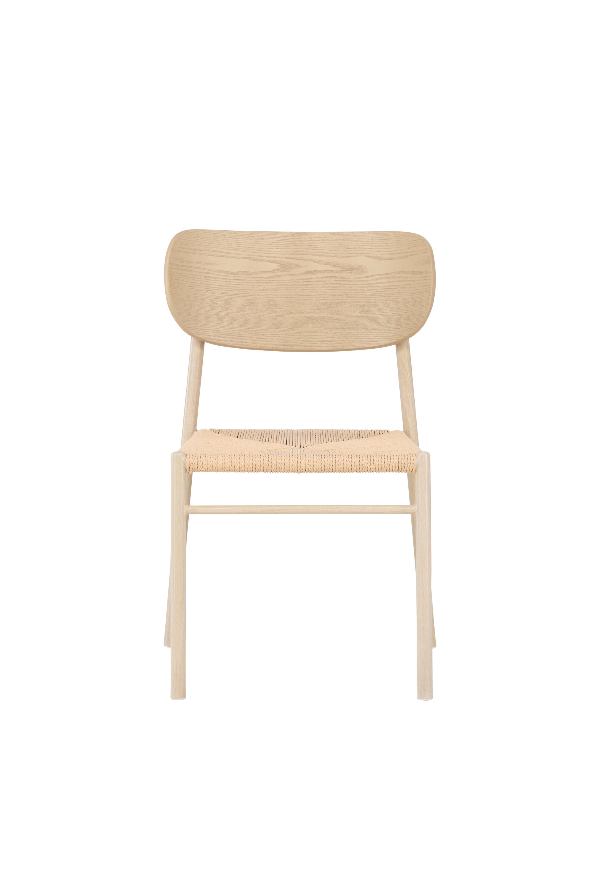 Polly Esszimmerstuhl in Weißwäsche präsentiert im Onlineshop von KAQTU Design AG. Stuhl ist von Venture Home