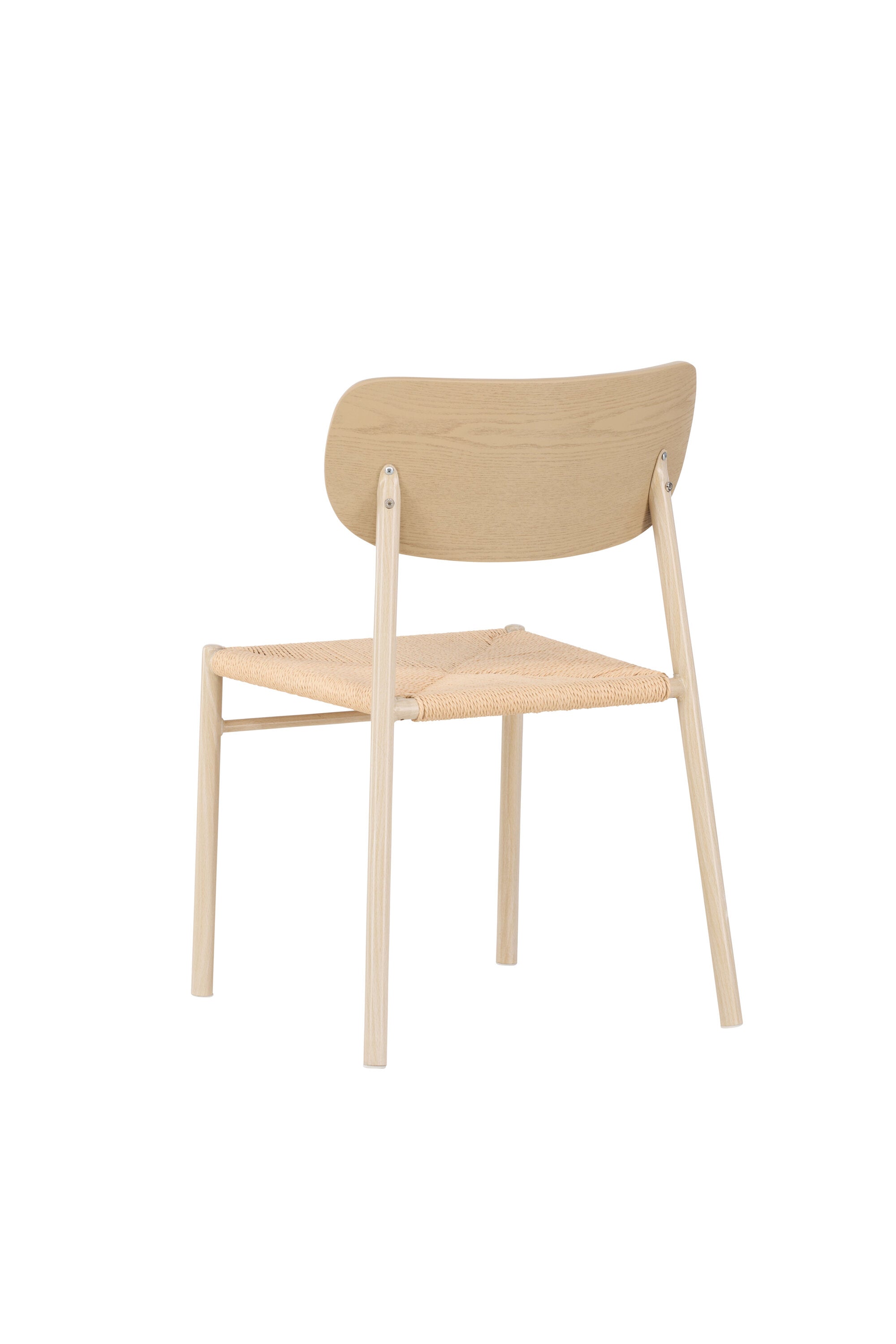 Polly Esszimmerstuhl in Weißwäsche präsentiert im Onlineshop von KAQTU Design AG. Stuhl ist von Venture Home