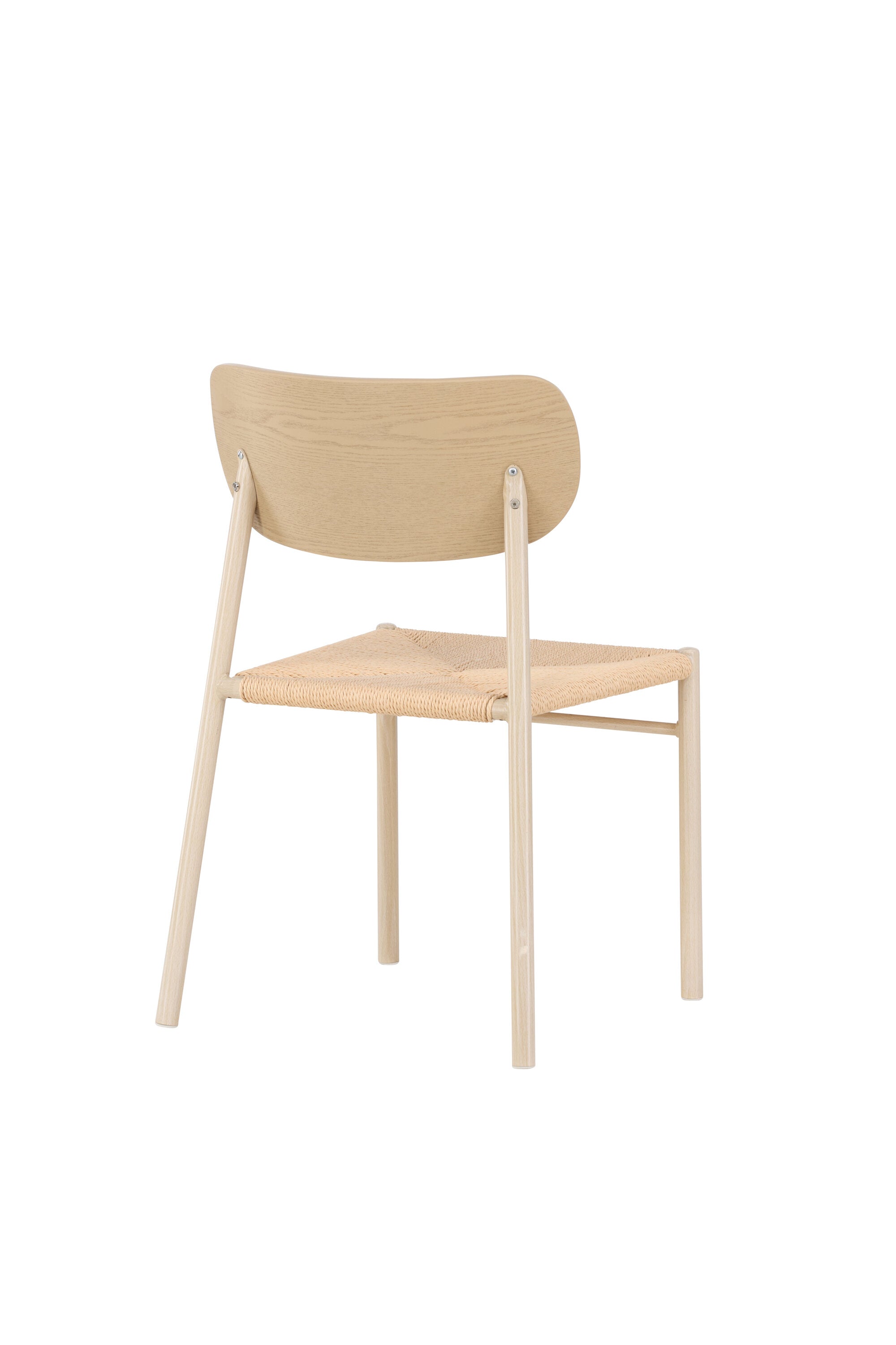 Polly Esszimmerstuhl in Weißwäsche präsentiert im Onlineshop von KAQTU Design AG. Stuhl ist von Venture Home