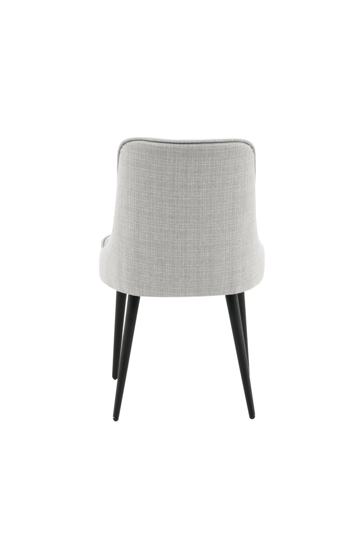 Velvet Deluxe Stuhl in Grau / Schwarz präsentiert im Onlineshop von KAQTU Design AG. Stuhl ist von Venture Home
