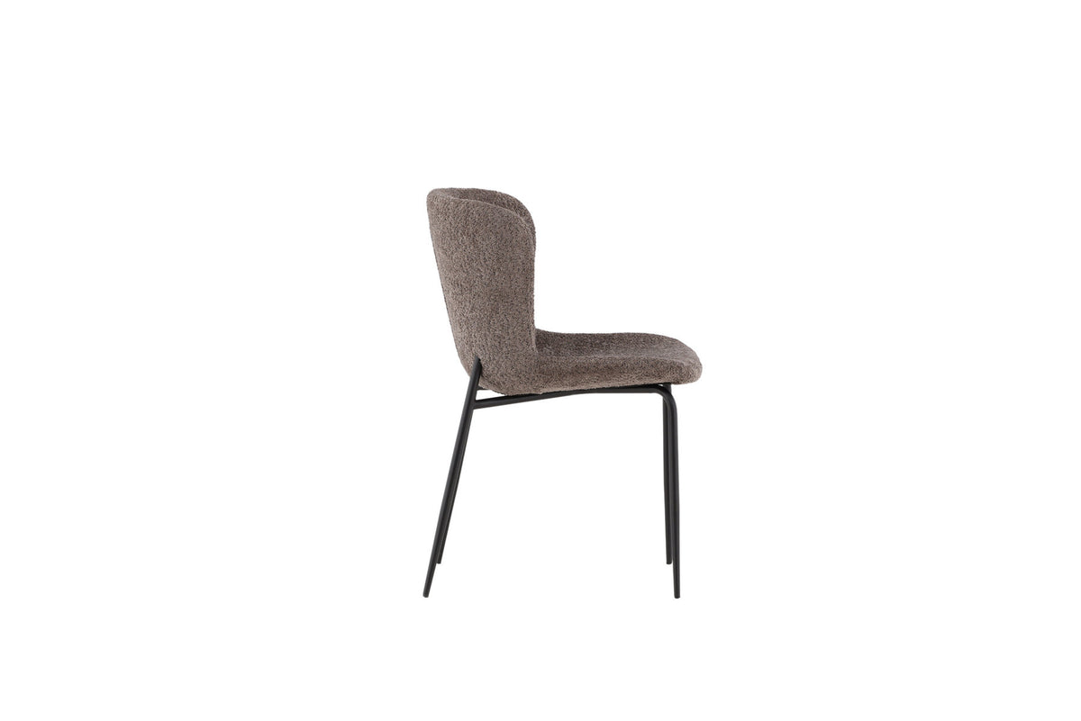 Modesto Stuhl in Braun präsentiert im Onlineshop von KAQTU Design AG. Stuhl ist von Venture Home