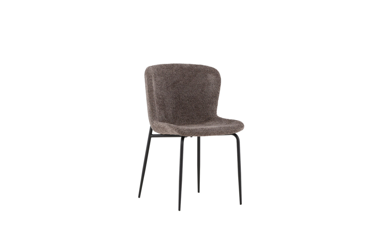 Modesto Stuhl in Braun präsentiert im Onlineshop von KAQTU Design AG. Stuhl ist von Venture Home