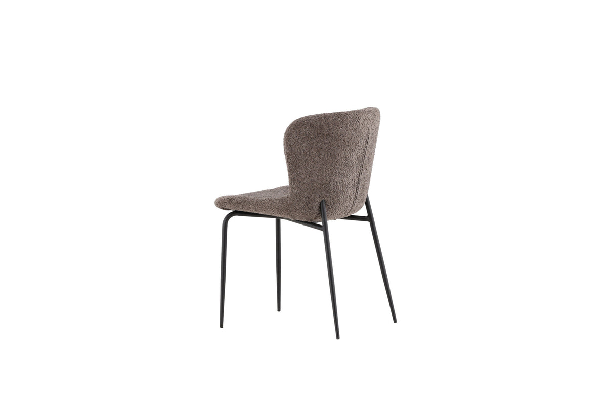 Modesto Stuhl in Braun präsentiert im Onlineshop von KAQTU Design AG. Stuhl ist von Venture Home