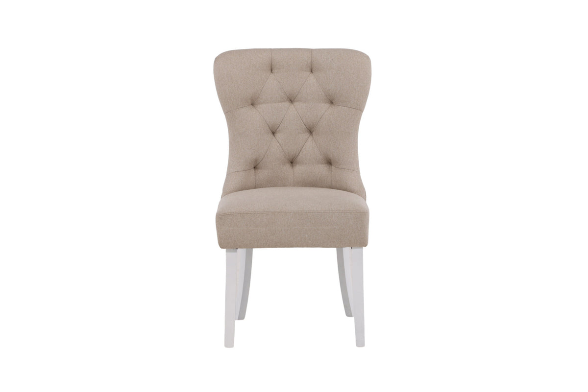 Vista Stuhl in Beige präsentiert im Onlineshop von KAQTU Design AG. Stuhl ist von Venture Home