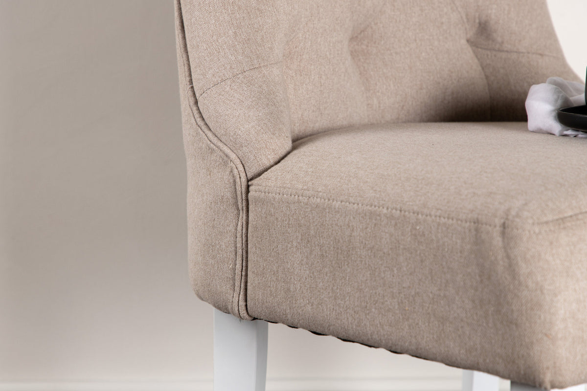Vista Stuhl in Beige präsentiert im Onlineshop von KAQTU Design AG. Stuhl ist von Venture Home