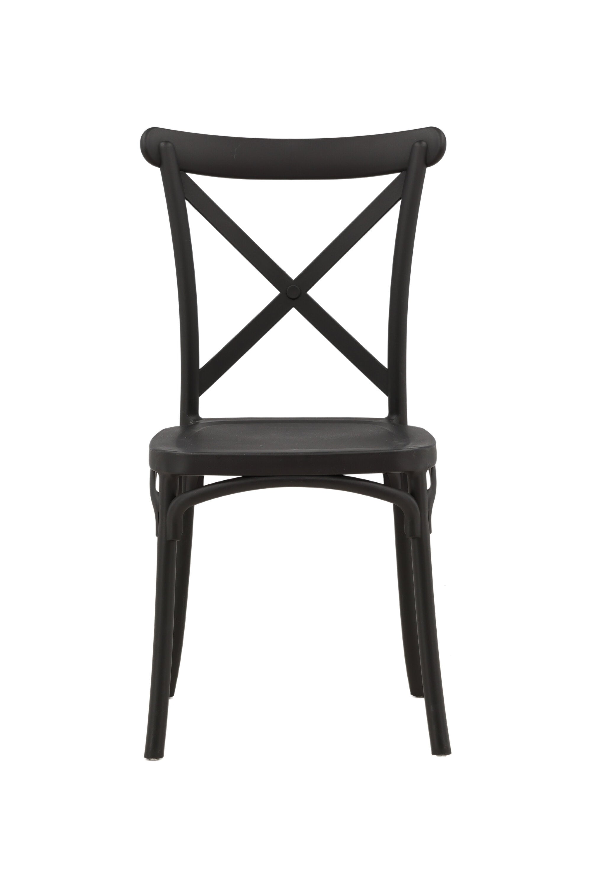 Crosett Stuhl in Schwarz präsentiert im Onlineshop von KAQTU Design AG. Stuhl ist von Venture Home
