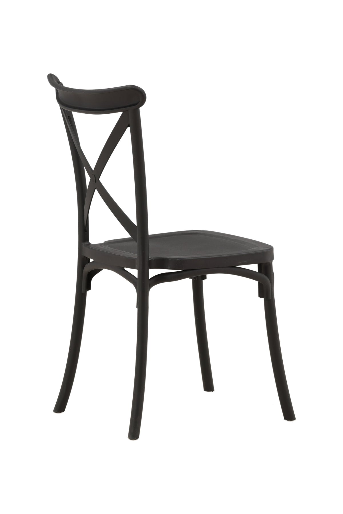 Crosett Stuhl in Schwarz präsentiert im Onlineshop von KAQTU Design AG. Stuhl ist von Venture Home