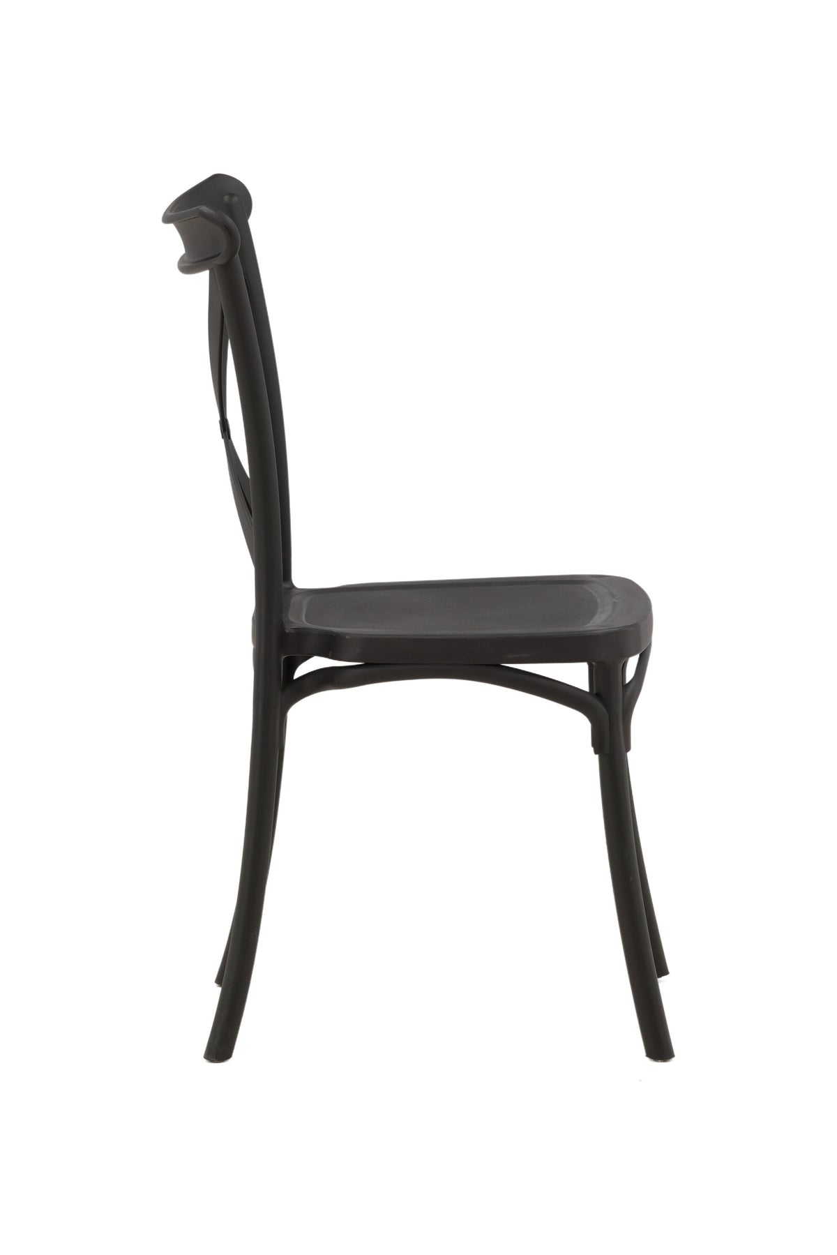 Crosett Stuhl in Schwarz präsentiert im Onlineshop von KAQTU Design AG. Stuhl ist von Venture Home