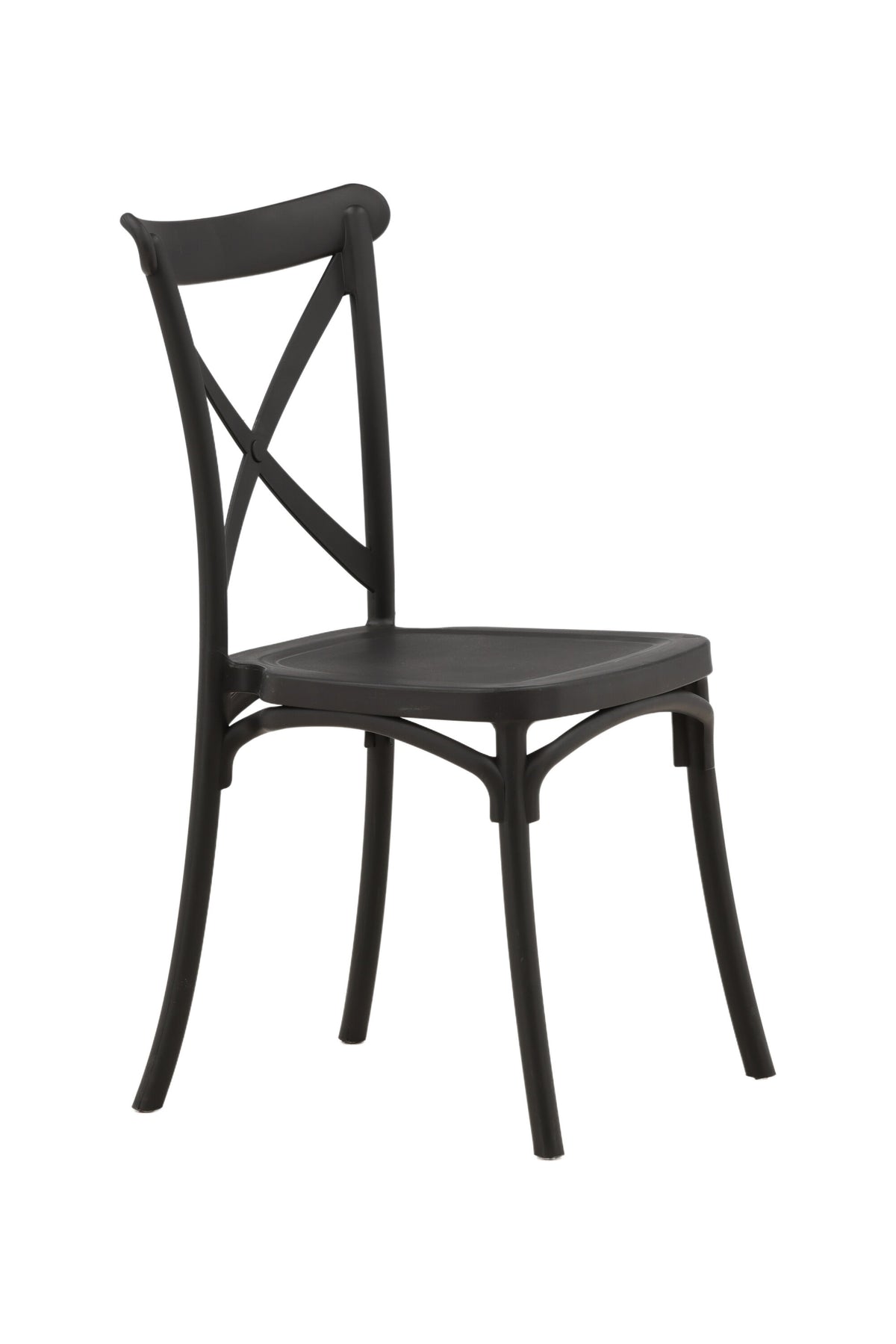 Crosett Stuhl in Schwarz präsentiert im Onlineshop von KAQTU Design AG. Stuhl ist von Venture Home