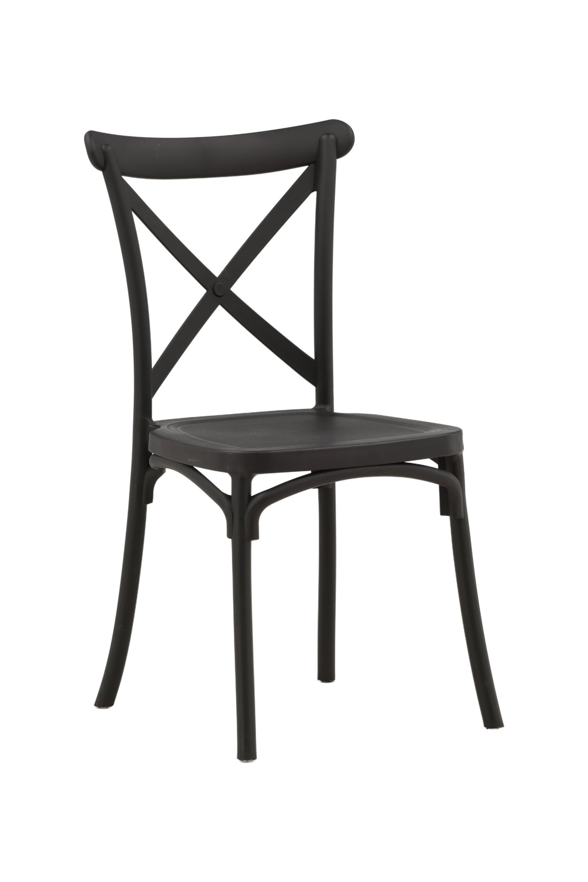 Crosett Stuhl in Schwarz präsentiert im Onlineshop von KAQTU Design AG. Stuhl ist von Venture Home