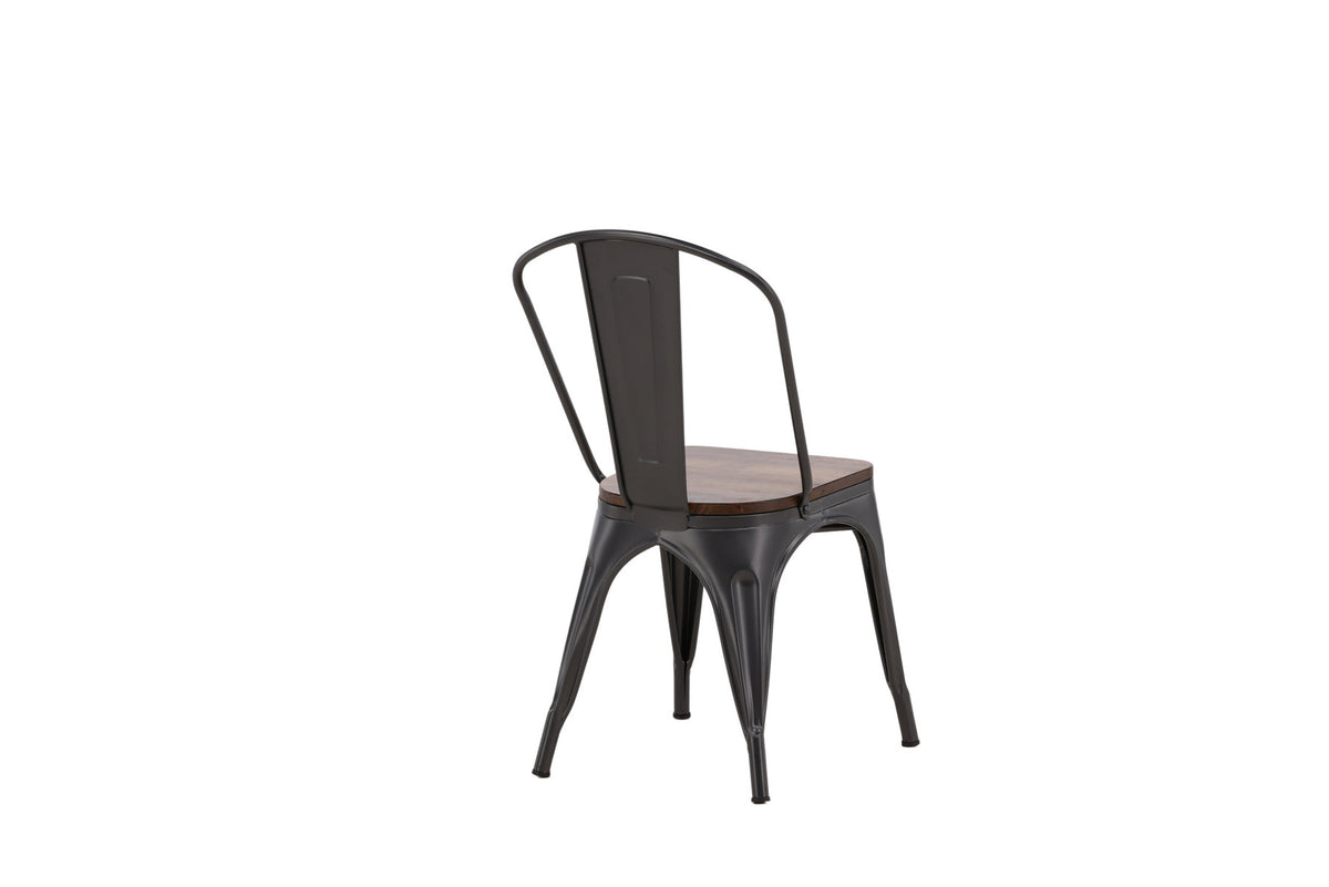 Tempe Stuhl in Nussbaum präsentiert im Onlineshop von KAQTU Design AG. Stuhl ist von Venture Home