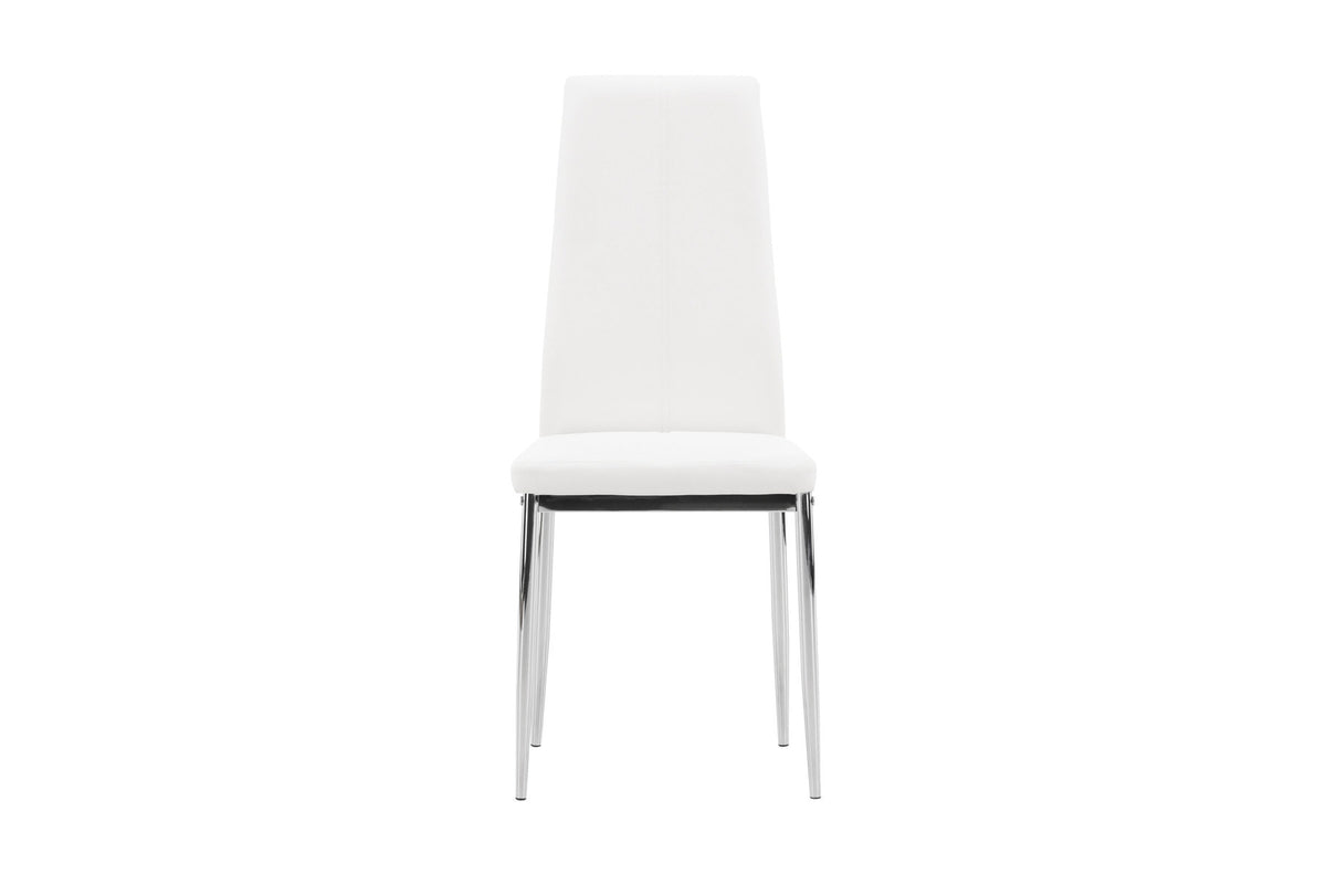 Pastill Stuhl in Weiss präsentiert im Onlineshop von KAQTU Design AG. Stuhl ist von Venture Home
