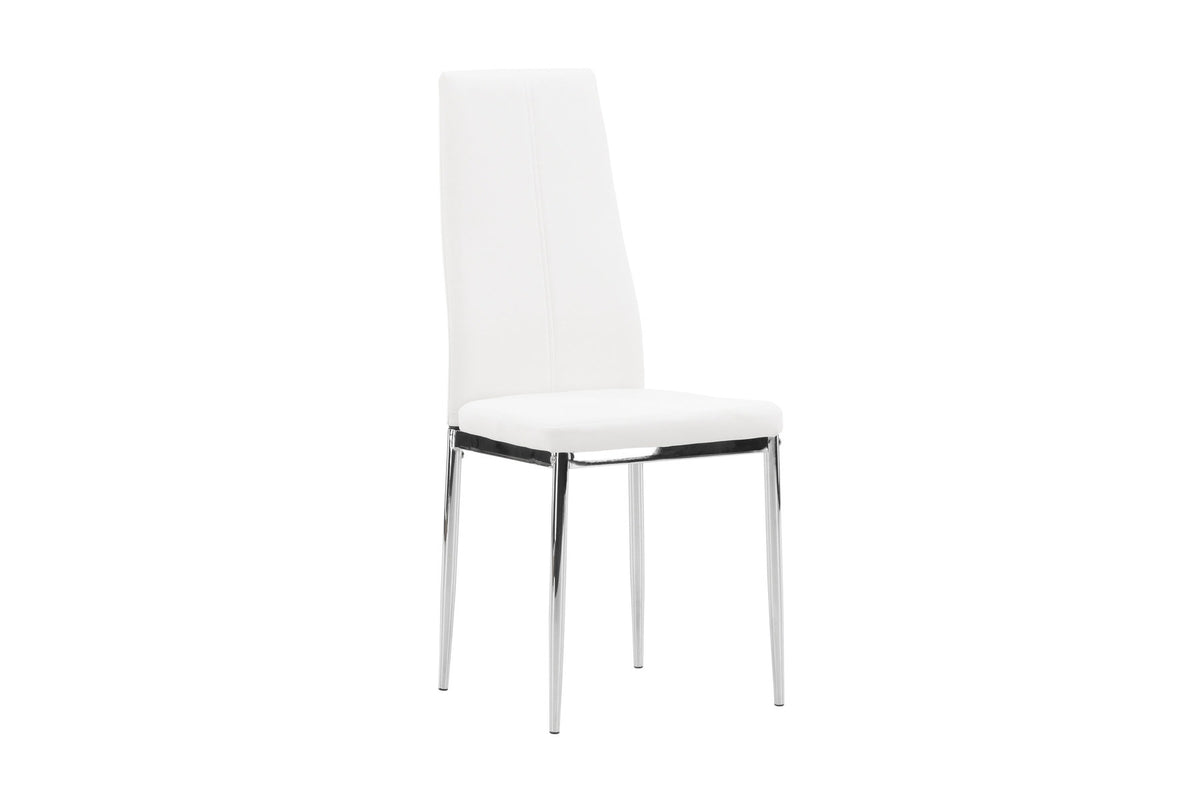 Pastill Stuhl in Weiss präsentiert im Onlineshop von KAQTU Design AG. Stuhl ist von Venture Home