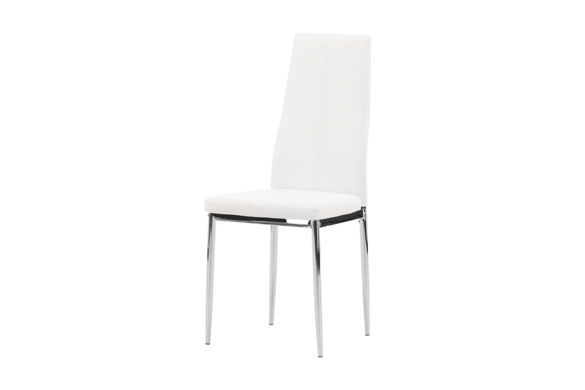 Pastill Stuhl in Weiss präsentiert im Onlineshop von KAQTU Design AG. Stuhl ist von Venture Home
