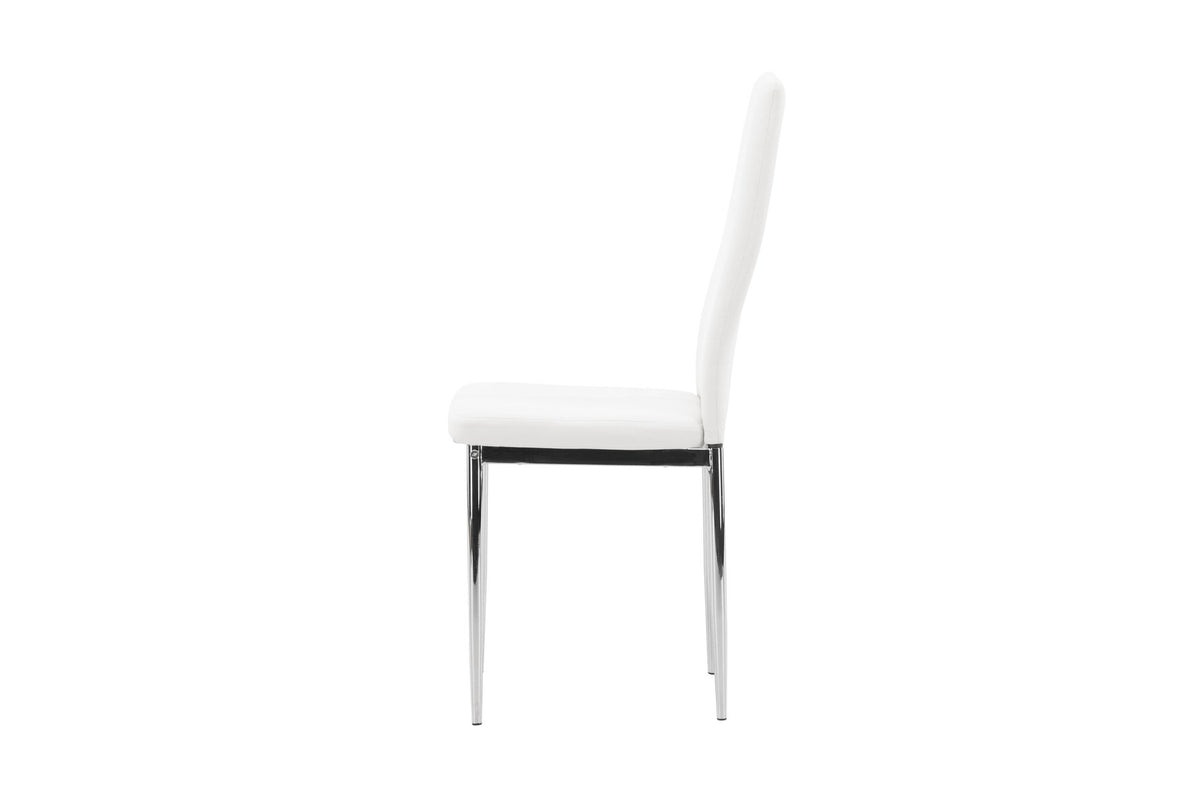 Pastill Stuhl in Weiss präsentiert im Onlineshop von KAQTU Design AG. Stuhl ist von Venture Home