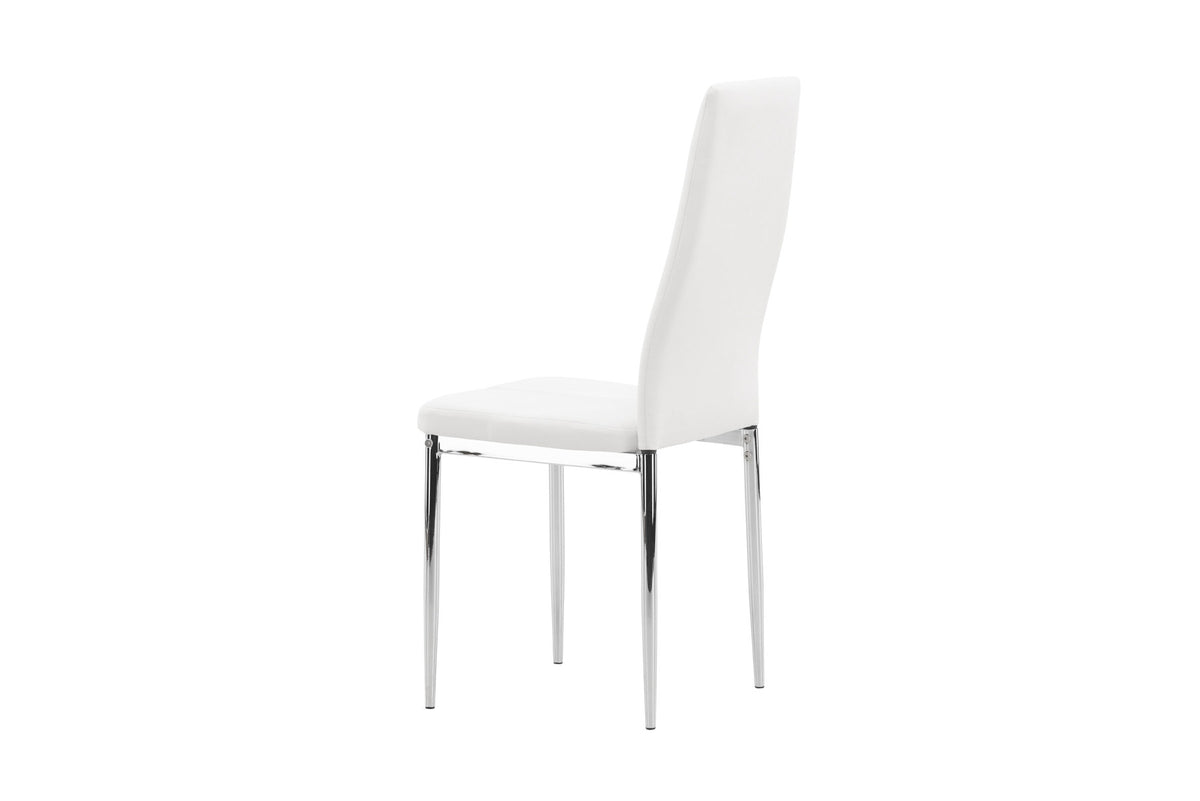 Pastill Stuhl in Weiss präsentiert im Onlineshop von KAQTU Design AG. Stuhl ist von Venture Home