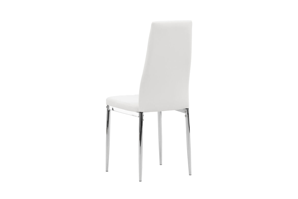 Pastill Stuhl in Weiss präsentiert im Onlineshop von KAQTU Design AG. Stuhl ist von Venture Home