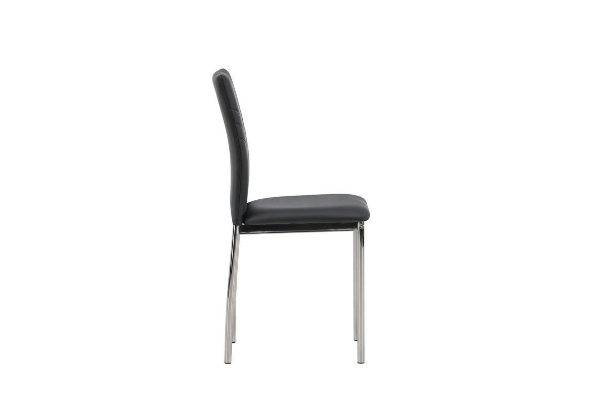 Lilienstuhl in Schwarz präsentiert im Onlineshop von KAQTU Design AG. Stuhl ist von Venture Home