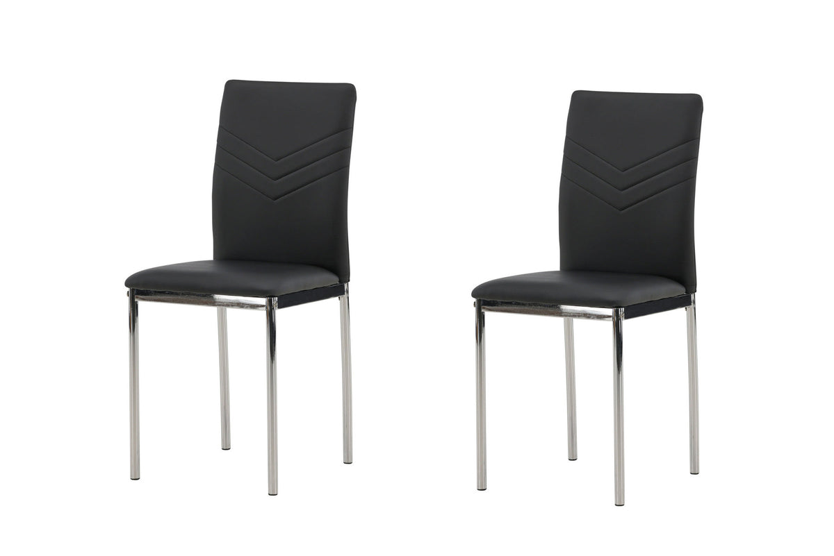 Lilienstuhl in Schwarz präsentiert im Onlineshop von KAQTU Design AG. Stuhl ist von Venture Home
