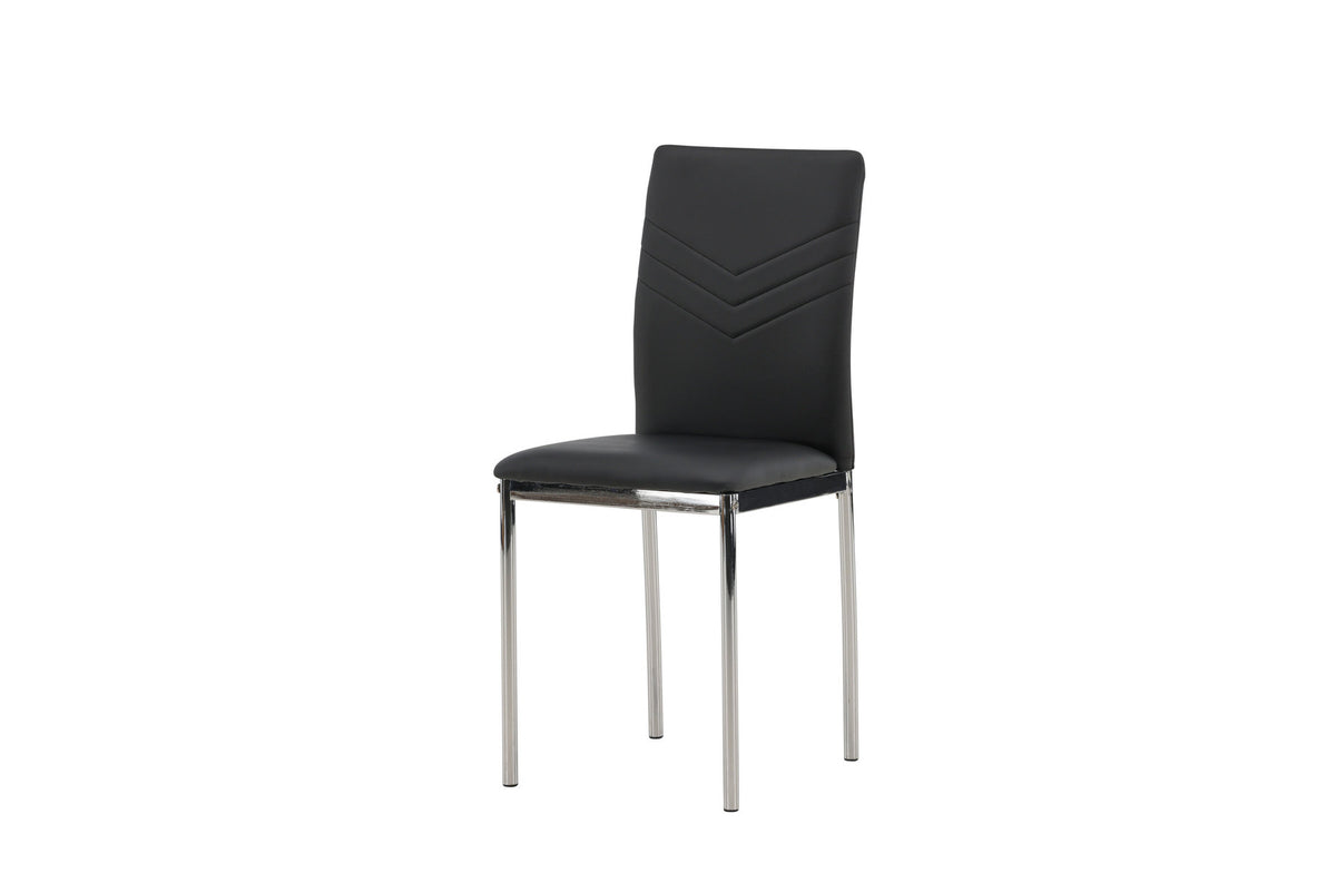Lilienstuhl in Schwarz präsentiert im Onlineshop von KAQTU Design AG. Stuhl ist von Venture Home