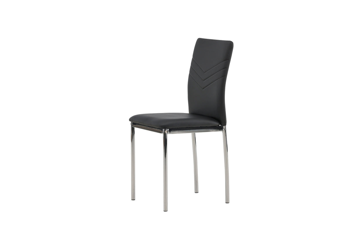 Lilienstuhl in Schwarz präsentiert im Onlineshop von KAQTU Design AG. Stuhl ist von Venture Home