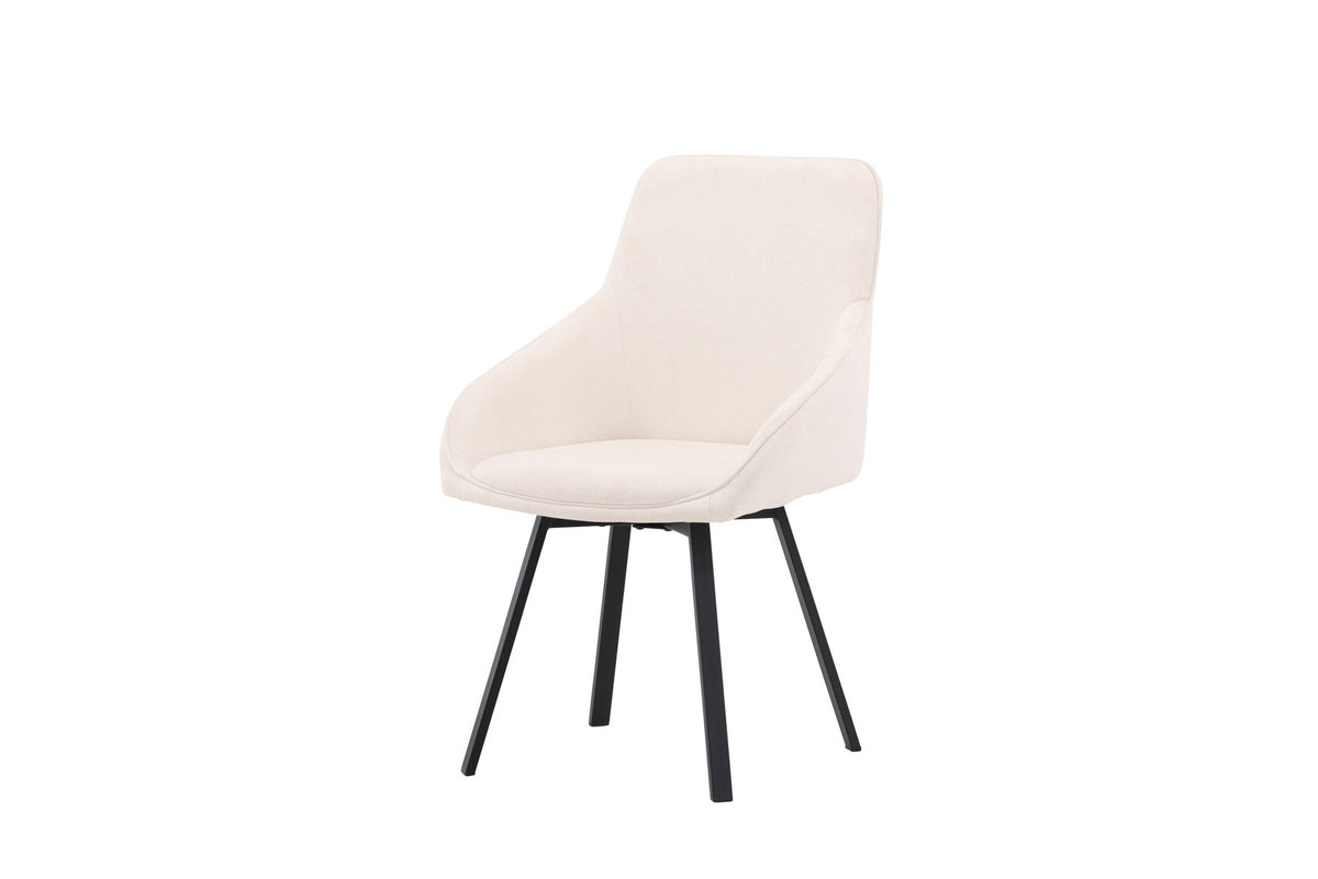 Rosie Drehstuhl in Beige präsentiert im Onlineshop von KAQTU Design AG. Drehstuhl ist von Venture Home