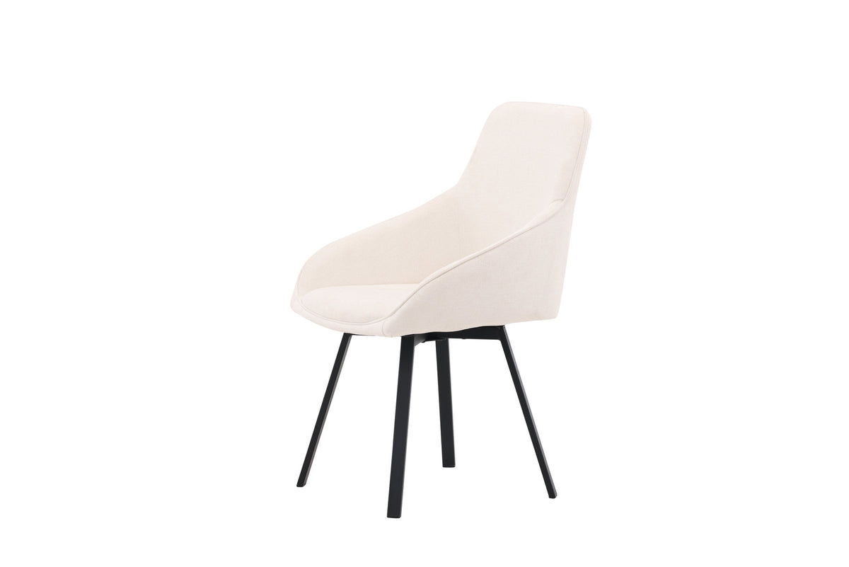 Rosie Drehstuhl in Beige präsentiert im Onlineshop von KAQTU Design AG. Drehstuhl ist von Venture Home