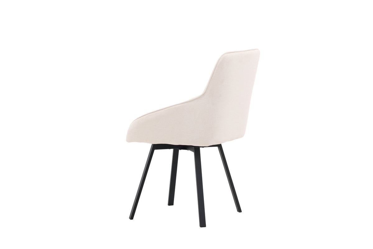 Rosie Drehstuhl in Beige präsentiert im Onlineshop von KAQTU Design AG. Drehstuhl ist von Venture Home