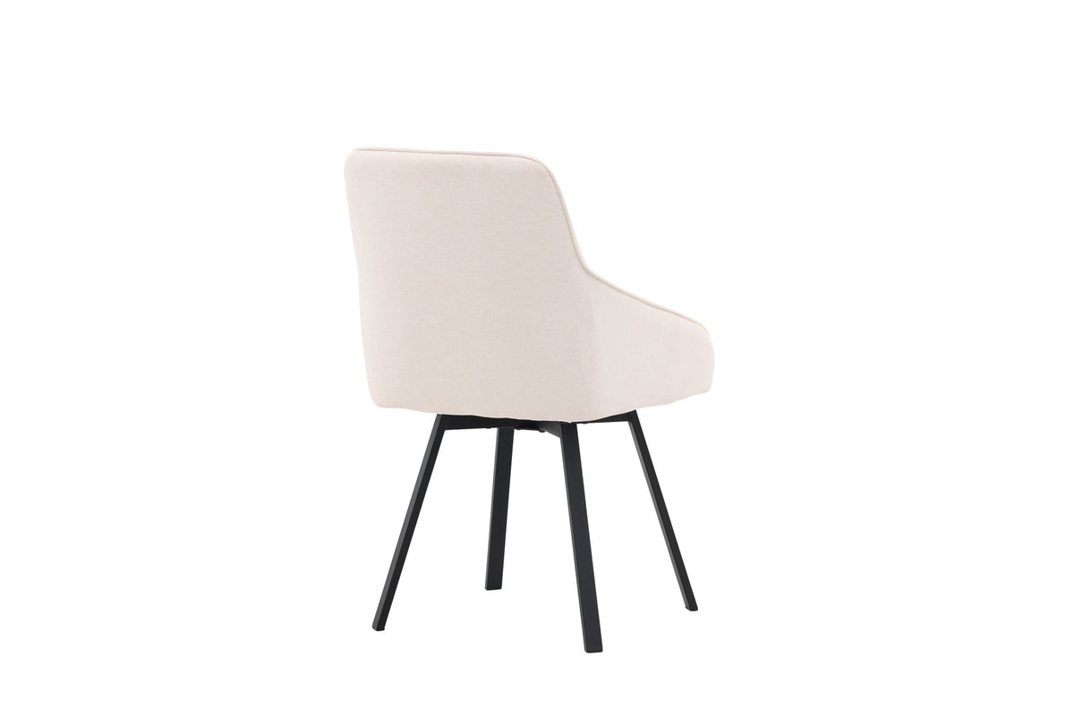 Rosie Drehstuhl in Beige präsentiert im Onlineshop von KAQTU Design AG. Drehstuhl ist von Venture Home