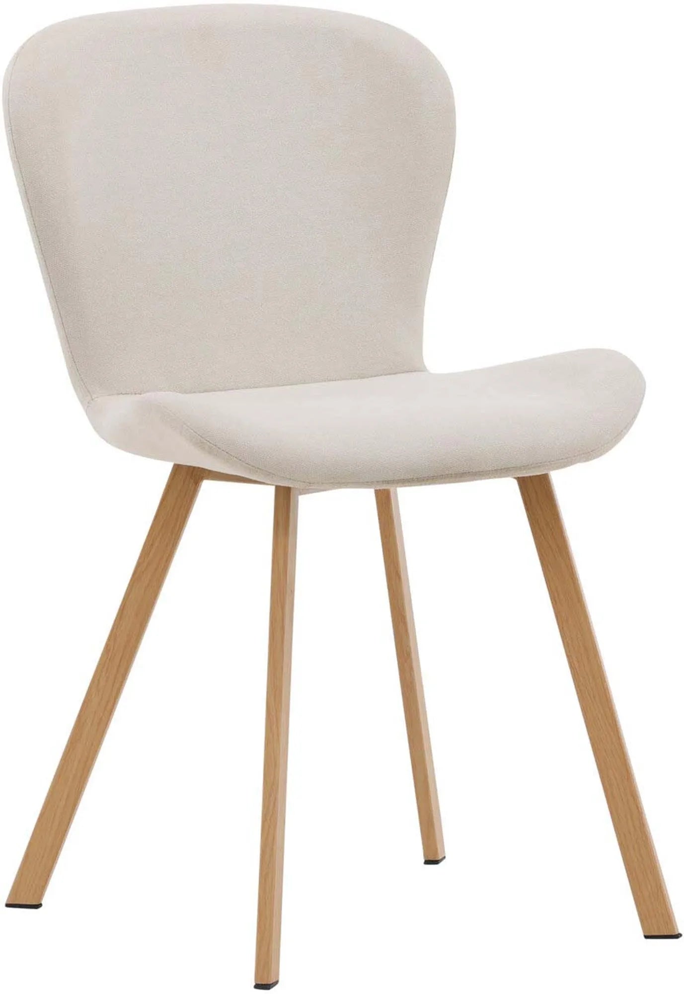 Lilja Esszimmerstuhl in Beige präsentiert im Onlineshop von KAQTU Design AG. Stuhl ist von Venture Home