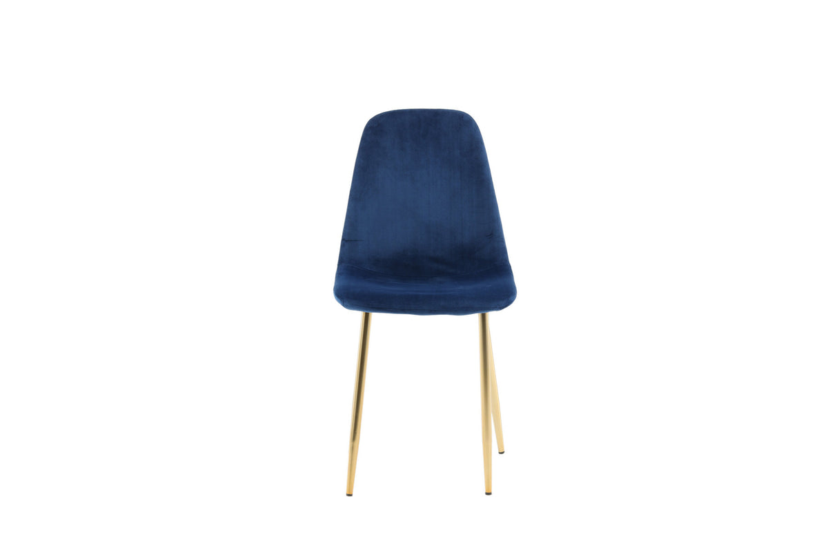Polar Stuhl in Blau präsentiert im Onlineshop von KAQTU Design AG. Stuhl ist von Venture Home