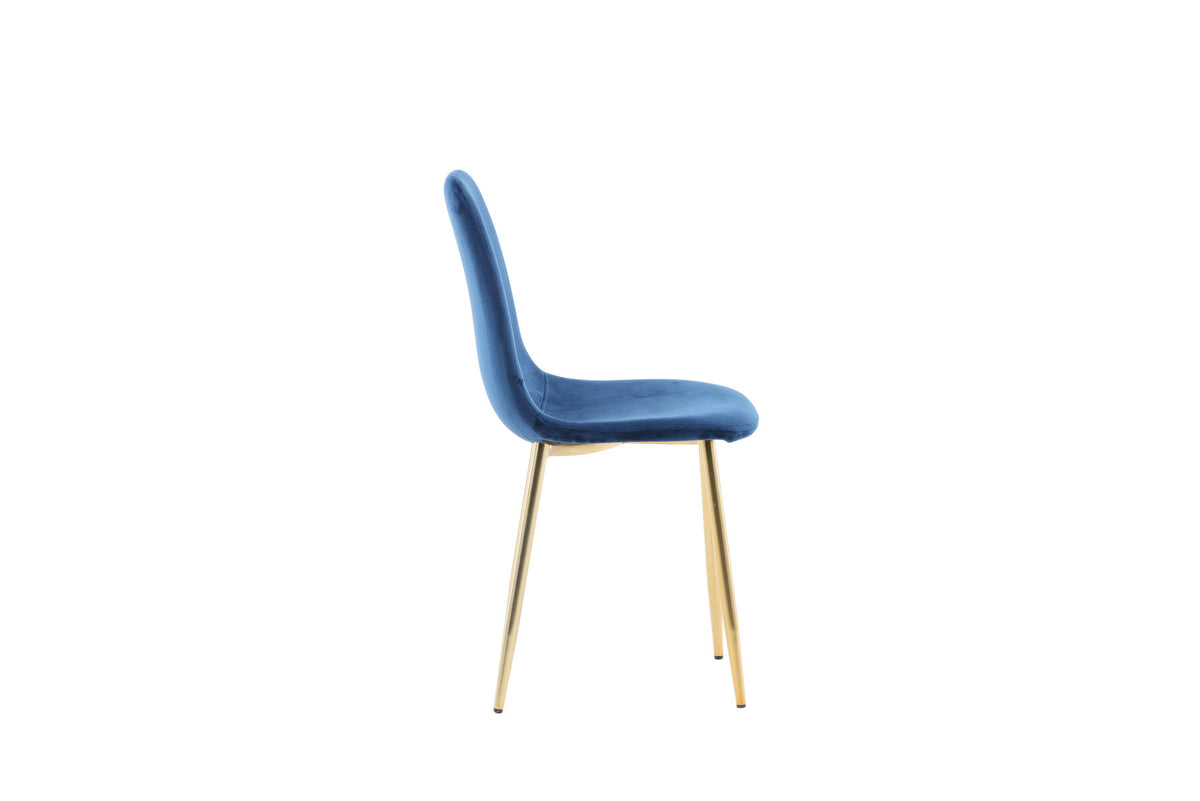 Polar Stuhl in Blau präsentiert im Onlineshop von KAQTU Design AG. Stuhl ist von Venture Home