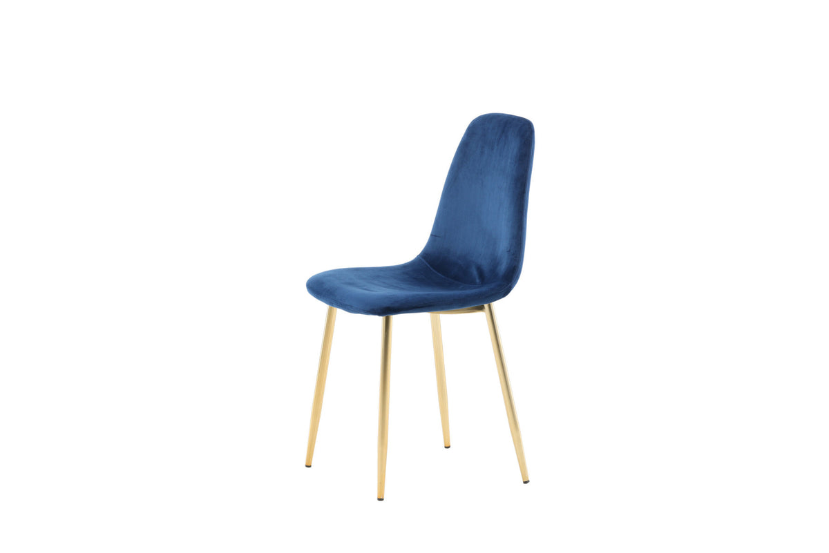 Polar Stuhl in Blau präsentiert im Onlineshop von KAQTU Design AG. Stuhl ist von Venture Home
