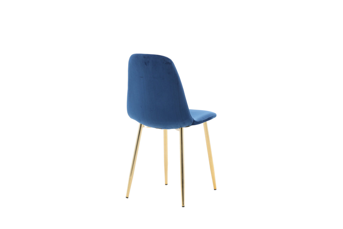 Polar Stuhl in Blau präsentiert im Onlineshop von KAQTU Design AG. Stuhl ist von Venture Home
