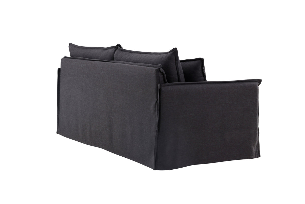 Nova 3 Sitzer Sofa in Schwarz präsentiert im Onlineshop von KAQTU Design AG. 3er Sofa ist von Venture Home