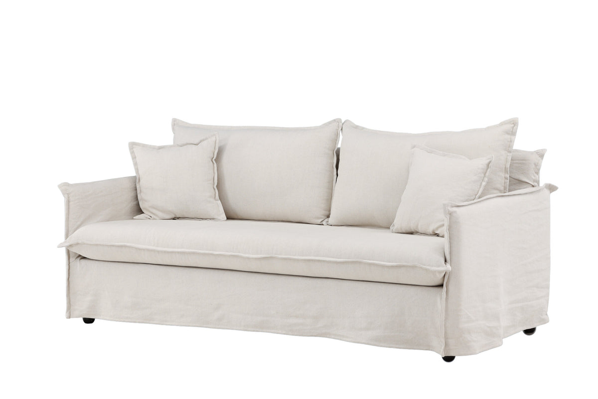 Nova Sofa in Beige präsentiert im Onlineshop von KAQTU Design AG. 3er Sofa ist von Venture Home