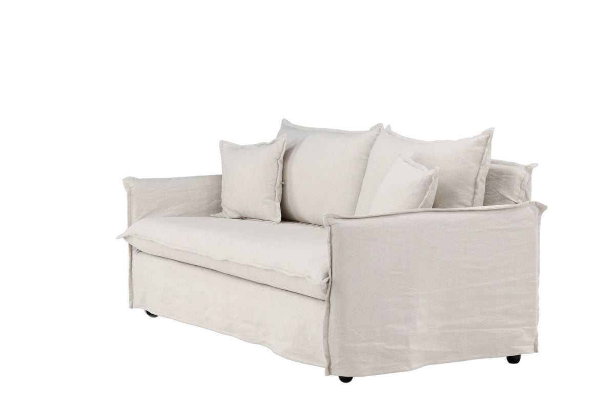 Nova Sofa in Beige präsentiert im Onlineshop von KAQTU Design AG. 3er Sofa ist von Venture Home