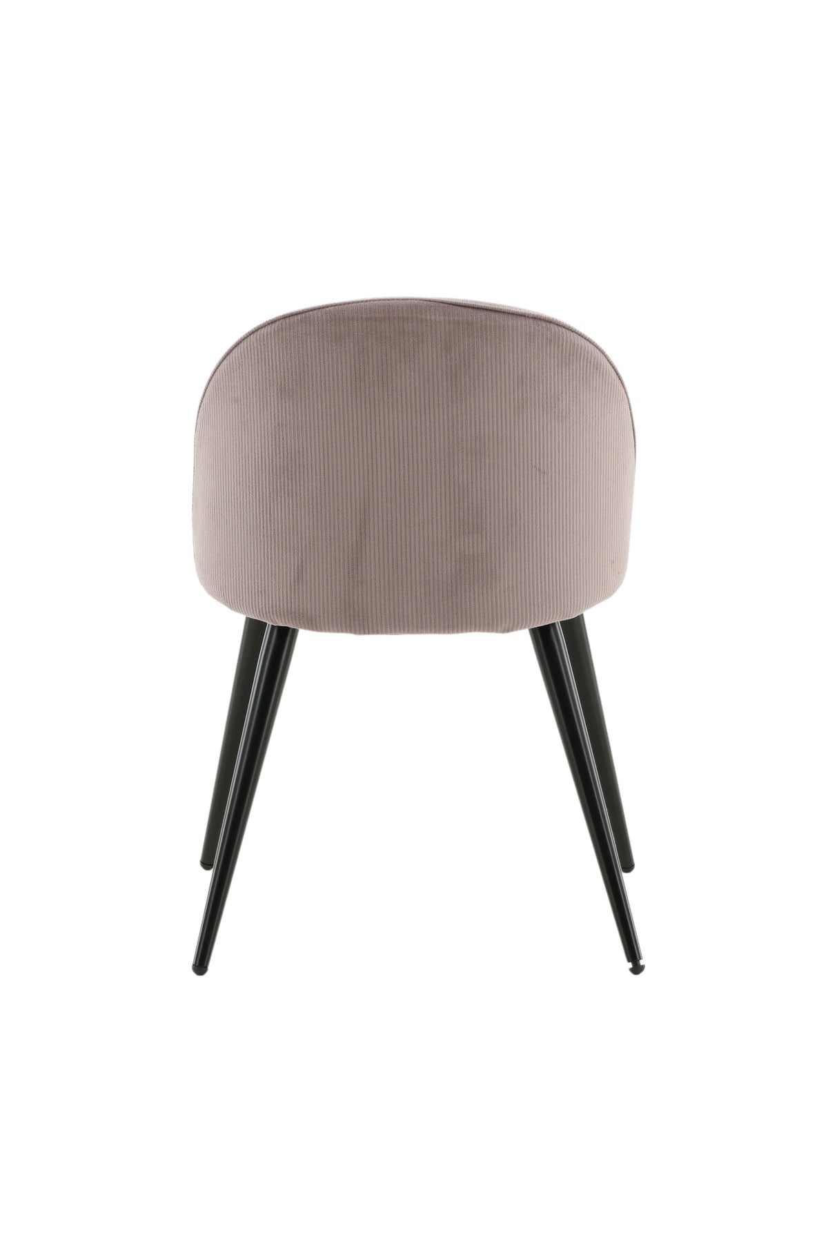 Velvet Matstol Manchester Stuhl in Altrosa / Schwarz präsentiert im Onlineshop von KAQTU Design AG. Schalenstuhl ist von Venture Home