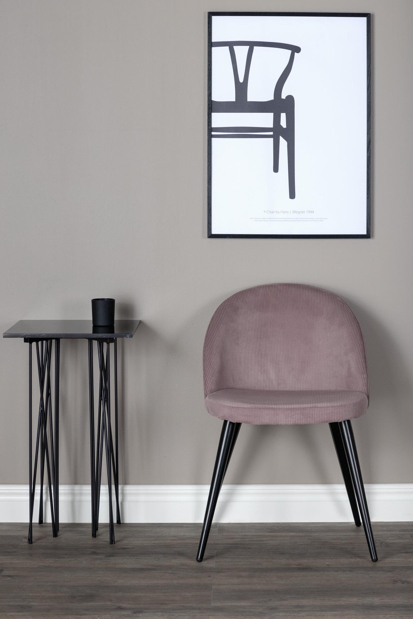 Velvet Matstol Manchester Stuhl
