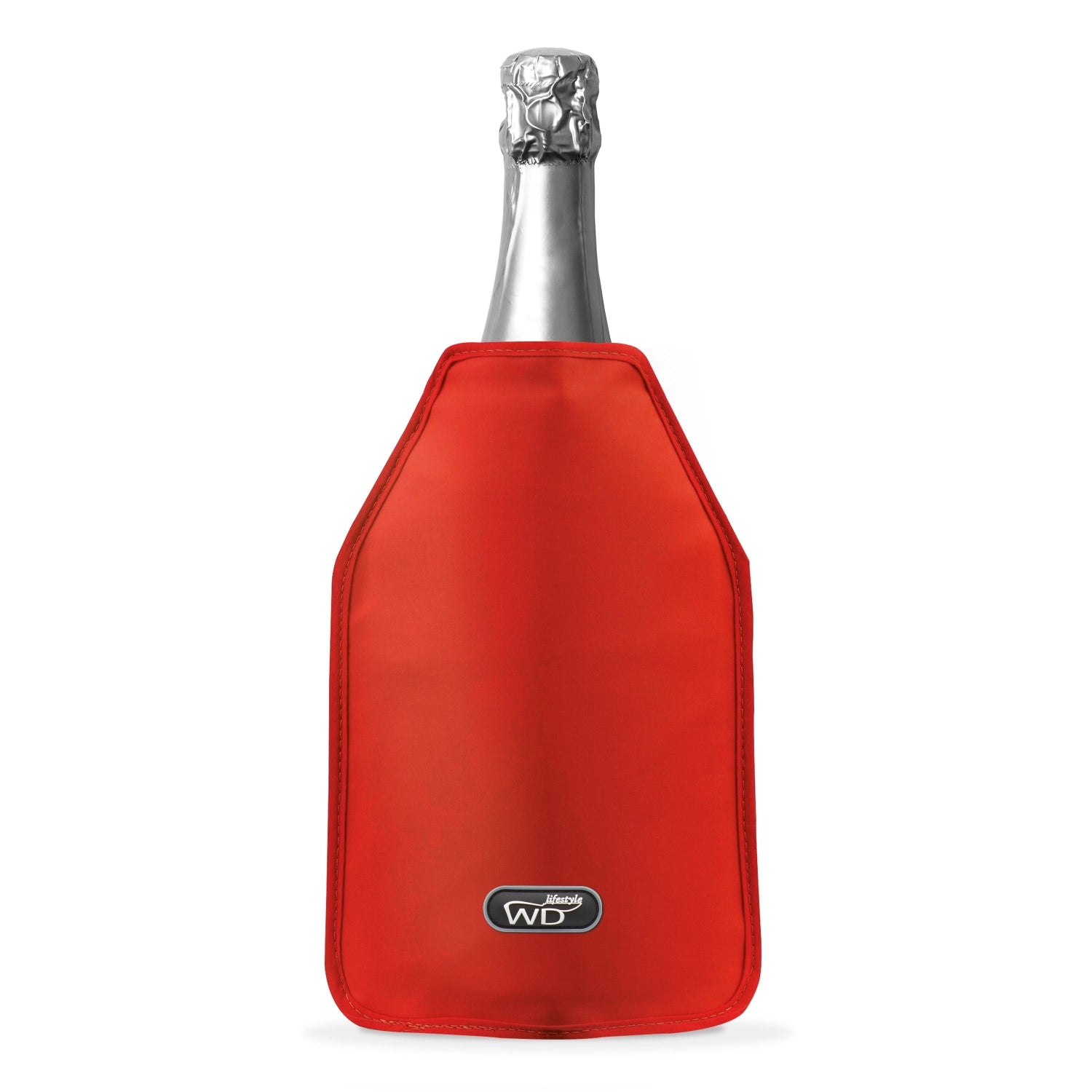 Flaschenkühler 15.5x22.5x2 cm, Rot - KAQTU Design