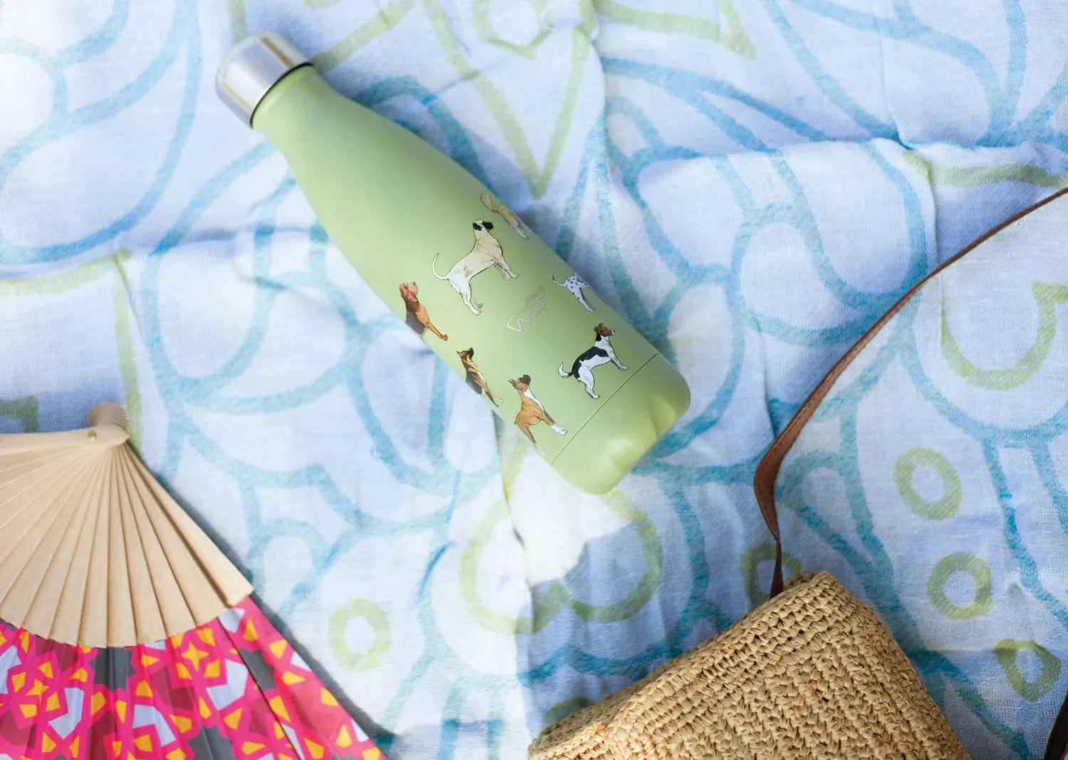 Robuste 500ml Thermosflasche mit Hundedesign von Easy Life.